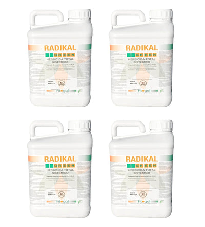 Herbicide Radikal Professionnel 4x5L tous jardins